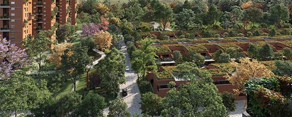 Villa Common Space Attached With Open Garden | Total Environment Make The Smart Move | In That Quiet Earth Project